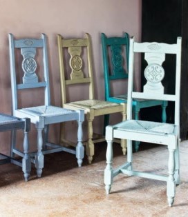 Annie Sloan Chalk Paint Chairs 2